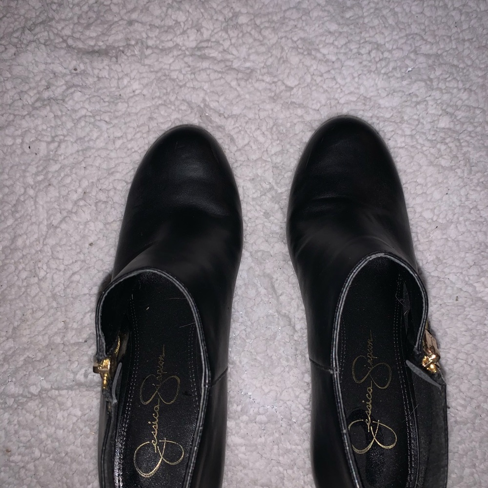 Jessica Simpson wedged ankle boots
